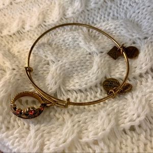 Alex and Ani Crown Charm Bracelet